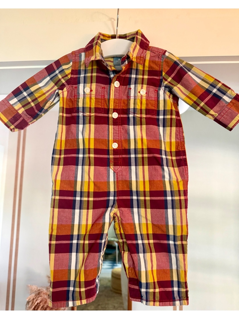 Baby Gap Fall Romper Sz 3-6 Months EUC